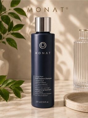 MONAT Bond Support Shampoo — Navy Blue Strengthening Cleanser